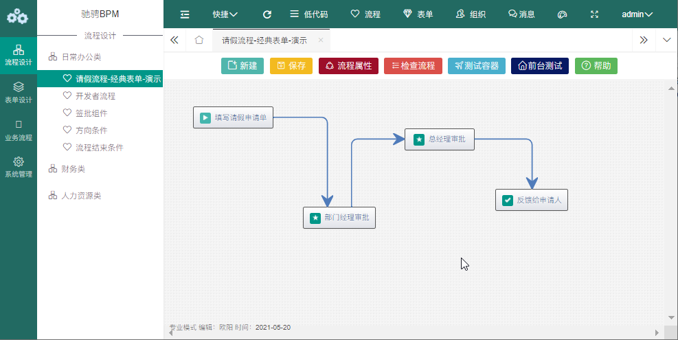 驰骋BPM系统（.net开源版本）