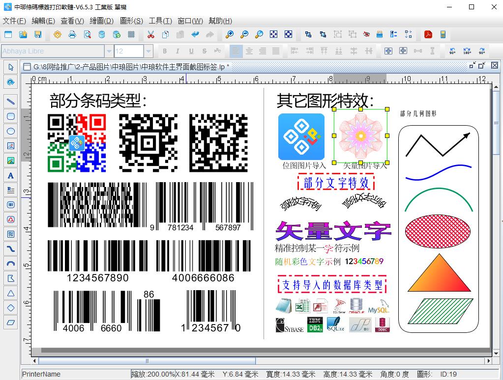 中琅条码标签打印软件简体中文版_x86