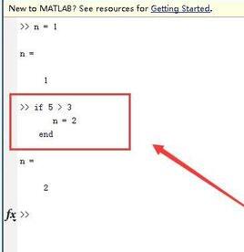 Matlab使用IF條件語(yǔ)句的具體方法截圖