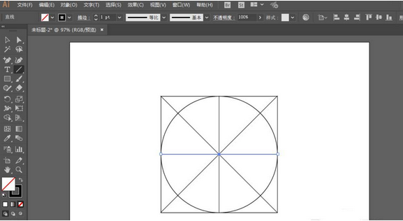 Adobe illustrator制作定位图标的简单方法