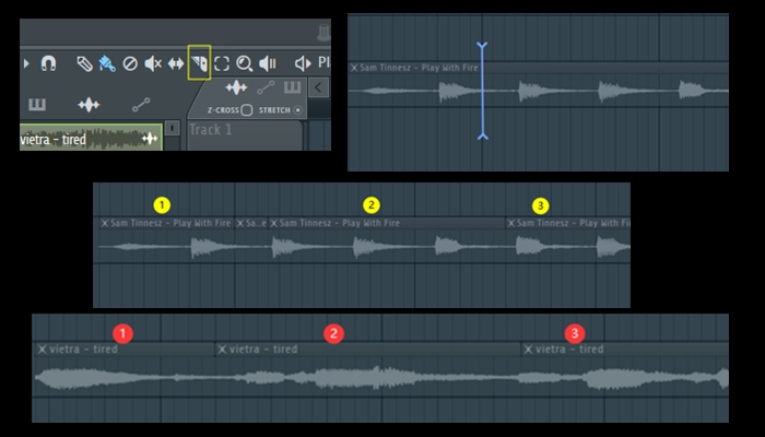 fl studio怎么進(jìn)行音樂(lè)合并? 利用FL Studio進(jìn)行音樂(lè)合并方法截圖