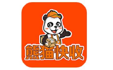 熊猫快收段首logo