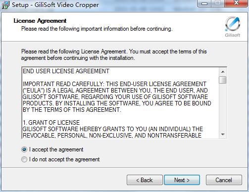 Gilisoft Video Cropper截图