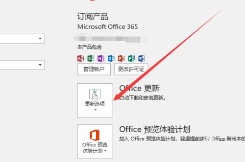 office 365怎么更新程序？