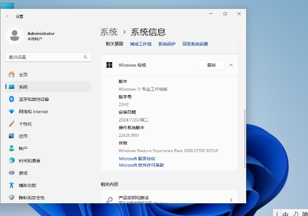 Windows11 22H2 64位 专业工作站版,Windows11 22H2 64位 专业工作站版最新下载