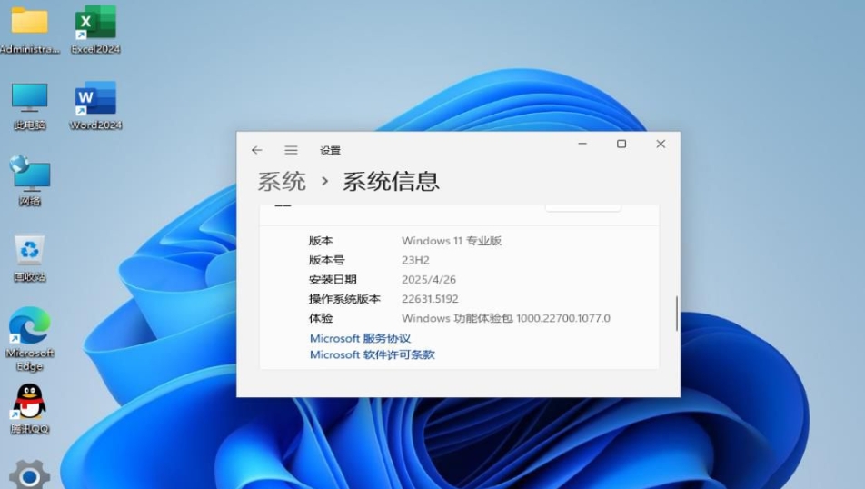 Windows 11 64位 23H2 專業(yè)版（裝機(jī)版）
