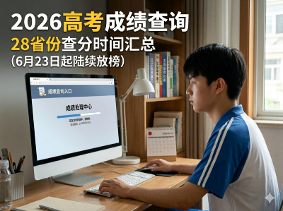 2026高考成绩查询时间汇总！28省份查分时间及官方入口全全收录