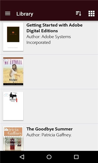 Adobe Digital Editions截图