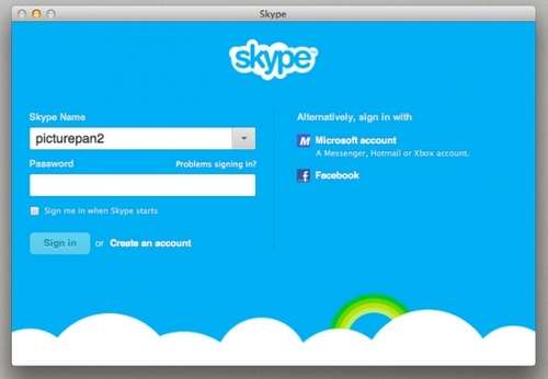 Skype截图