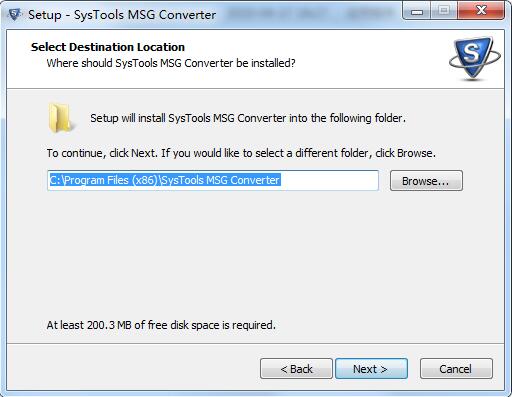 SysTools MSG Converter截图