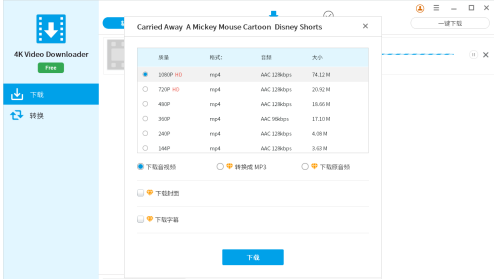 4k Video Downloader(网络视频下载器)截图