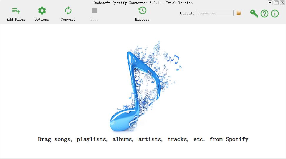 Ondesoft Spotify Converter截图