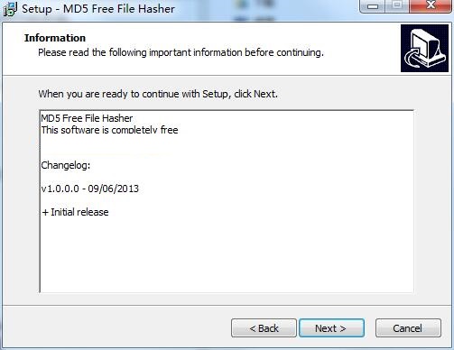 MD5 Free File Hasher截图