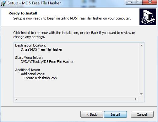 MD5 Free File Hasher截图