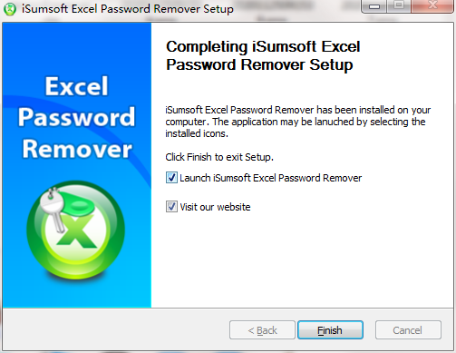 iSumsoft Excel Password Remover截图