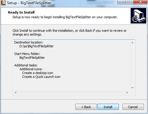 Big Text File Splitter截图