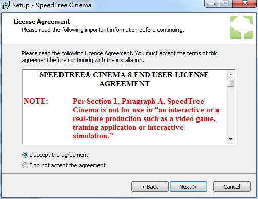 SpeedTree Cinema Edition截图