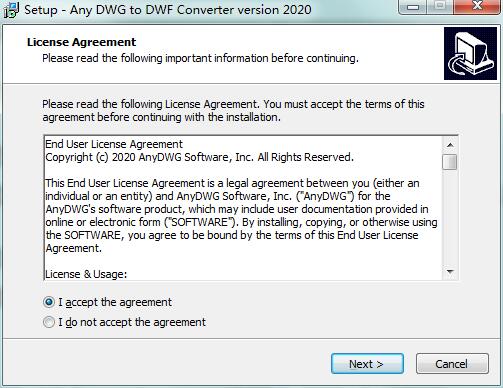 Any DWG to DWF Converter截图