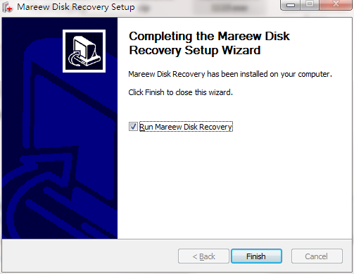 Mareew Disk Recovery截图