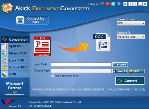 Akick Document Converter
