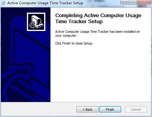 Active Computer Usage Time Tracker截图