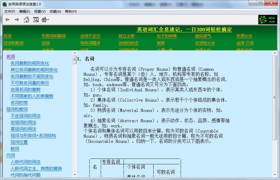 实用英语语法速查工具下载 实用英语语法速查工具正式版下载 英语学习 华军软件园