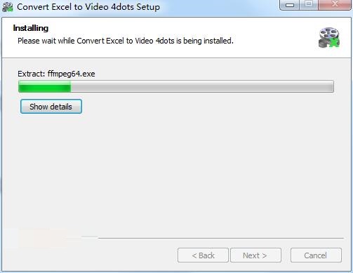 Convert Excel to Video 4dots截圖