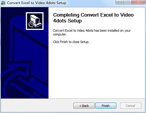 Convert Excel to Video 4dots截圖