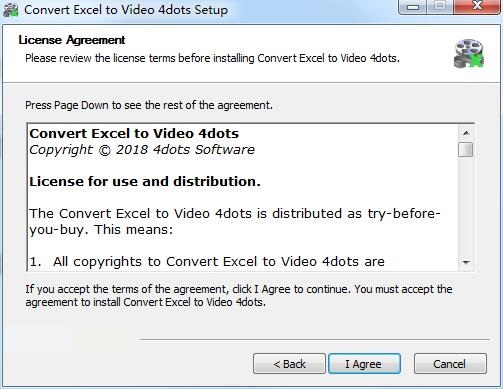 Convert Excel to Video 4dots截圖