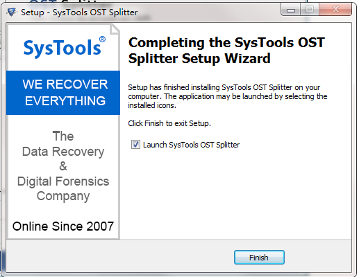 SysTools OST Splitter截图