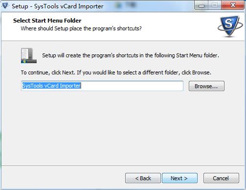 SysTools vCard Importer截图