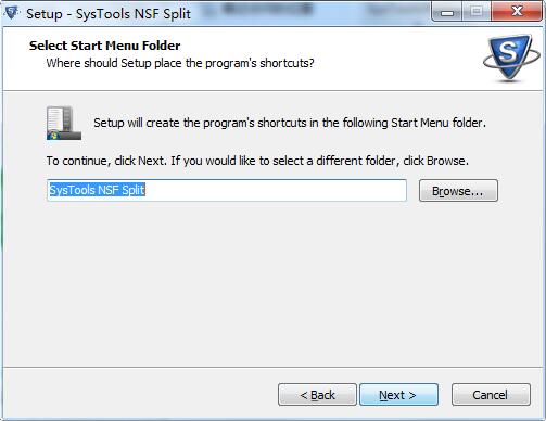 SysTools NSF Split截图