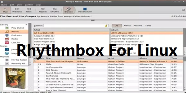 Rhythmbox For Linux截图
