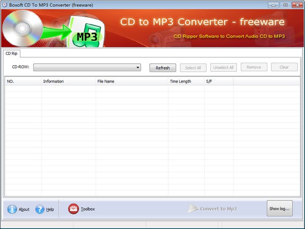 Boxoft CD to MP3 Converter