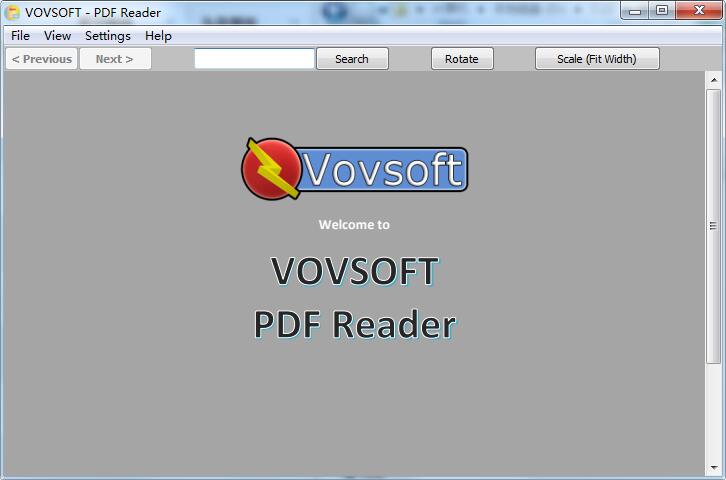 Vovsoft PDF Reader
