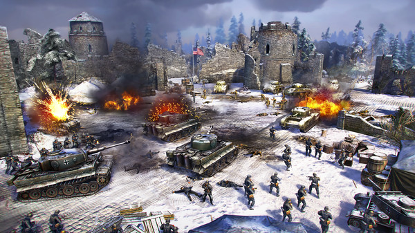 多种技能提升在《闪电战3》中,玩家可以生产并使用每场战役中的出现的