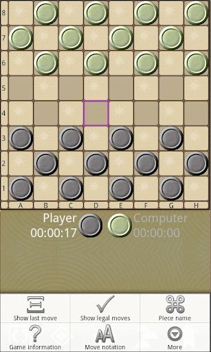 西洋跳棋截图