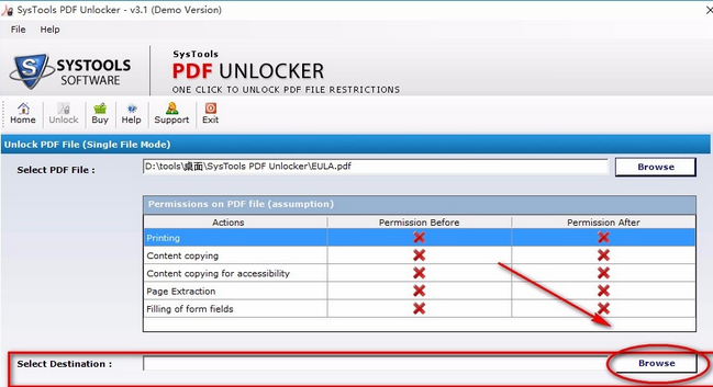 PDF Unlocker截图