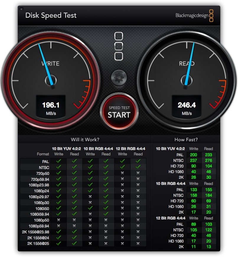 blackmagic disk speed test for mac