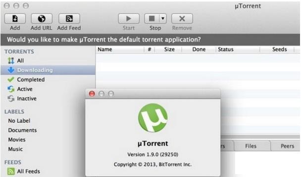 uTorrent For Mac截图