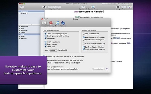 Narrator For Mac