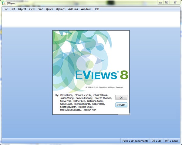 IHS EViews 8.0