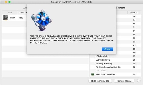 HDD Fan Control For Mac