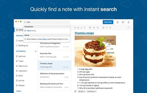 UpNote Mac截图