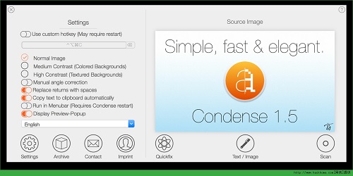 Condense For Mac