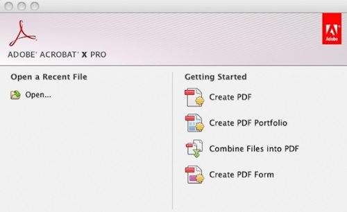 Adobe Acrobat Pro mac