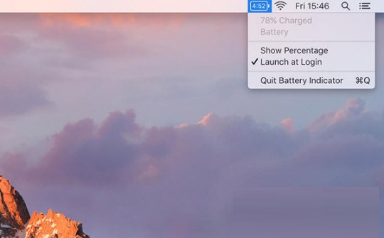 Battery Indicator Mac