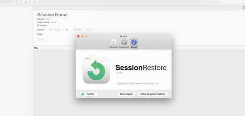 SessionRestore for Mac