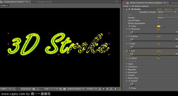 after effects trapcode 3d stroke download