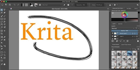 krita for mac截图